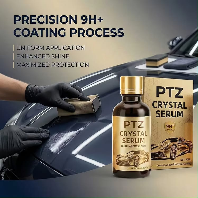 PTZ Crystal Serum 9H+ COATING Process