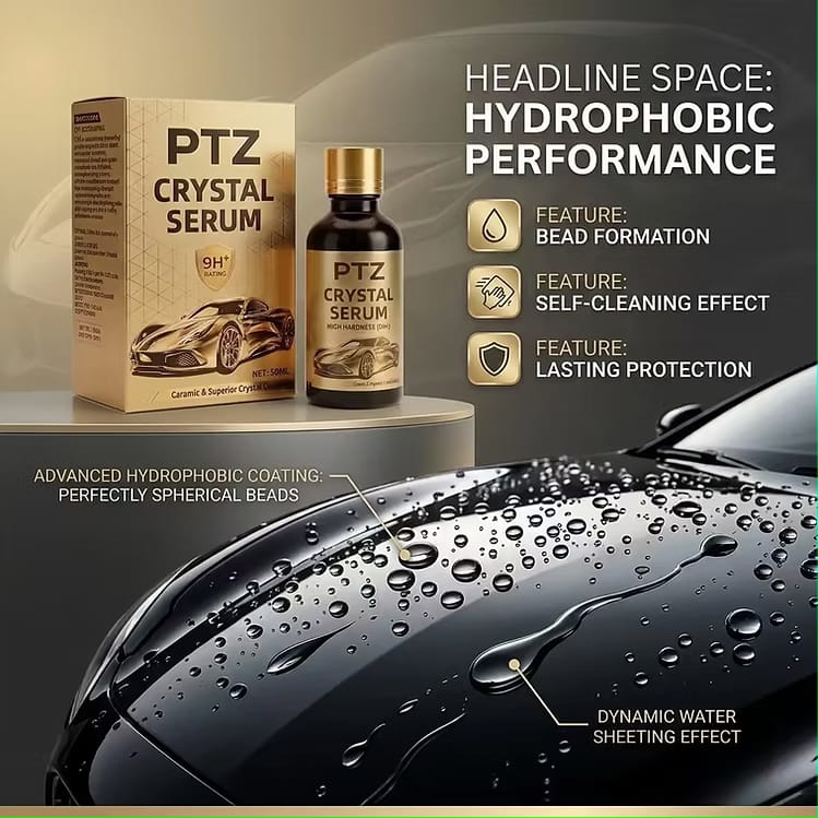 PTZ Crystal Serum 9H+ COATING Process