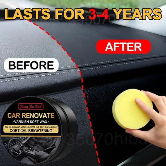 Car Interior Renewal Wax – USA Imported