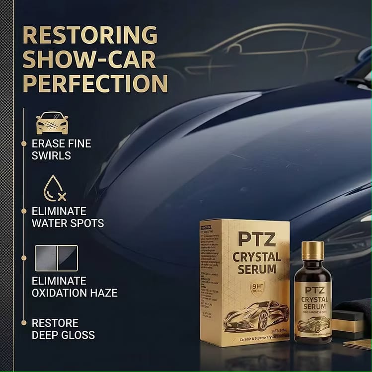 PTZ Crystal Serum 9H+ COATING Process