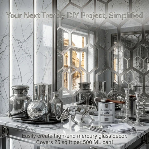 Silver Looking Mirror Paint ( China import )