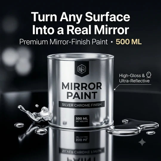 Silver Looking Mirror Paint ( China import )