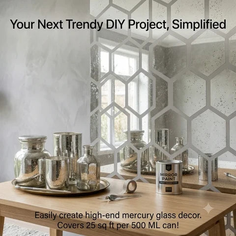 Silver Looking Mirror Paint ( China import )