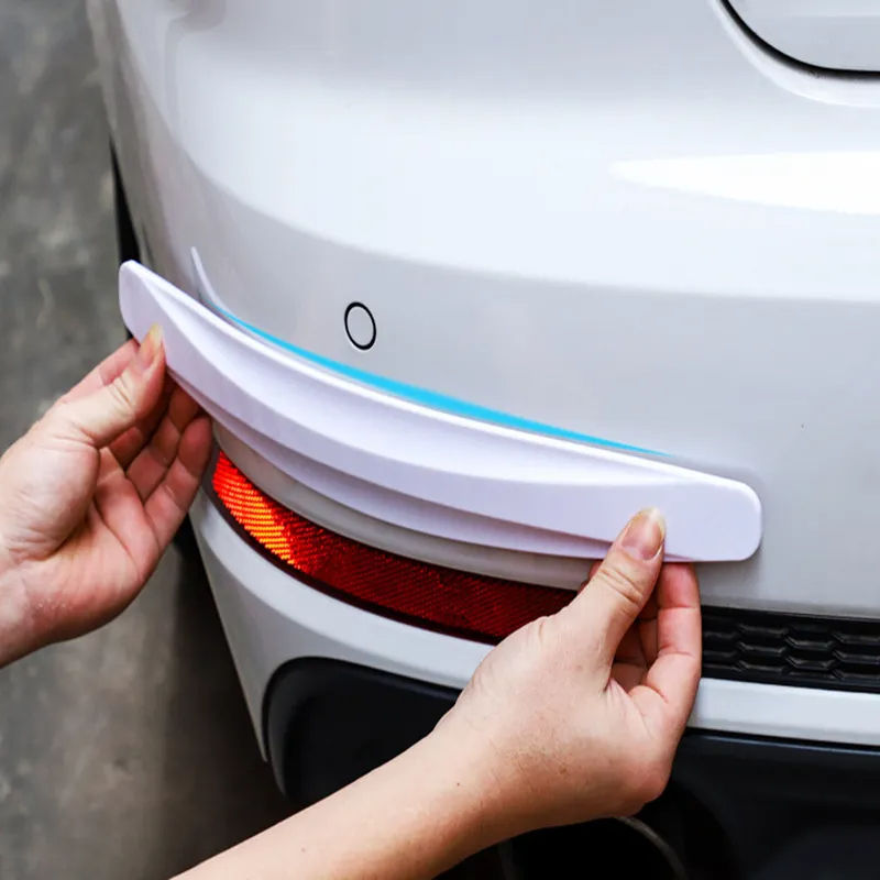Universal Car Bumper Protector Strip Guard Corner Protection Strips Scratch Protector Crash Blade Anti-collision Auto Accessories