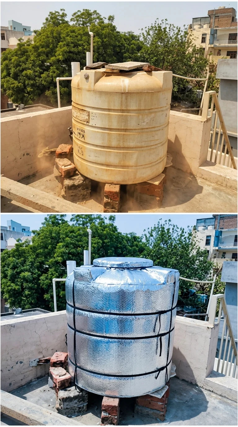 Water Tank Insulation Universal Adjustable Cover