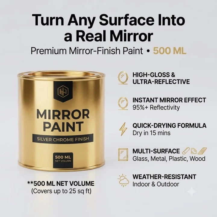 Golden Looking Mirror Paint ( China import )