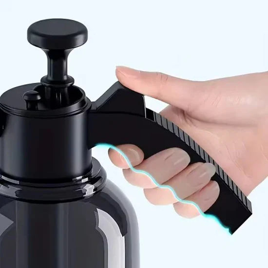 2L Hand Pump Foam Car Wash Sprayer – Air Pressure Cleaning & Gardening Spray Bottle